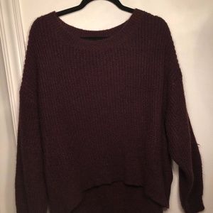 Maroon sweater